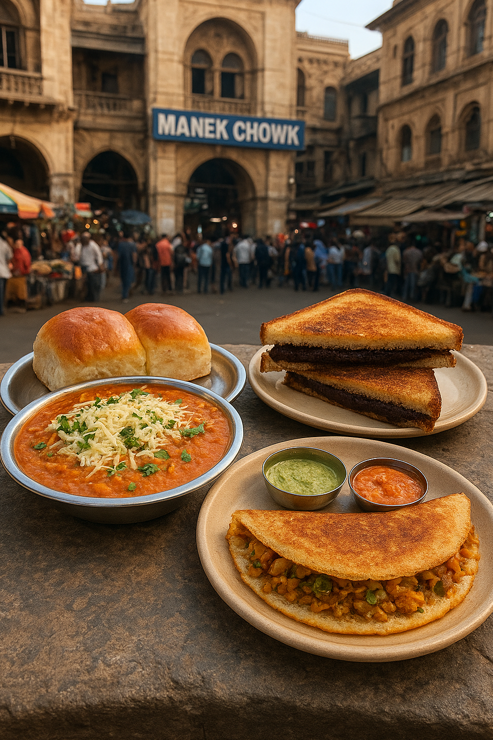 Manek Chowk – A Midnight Food Heaven