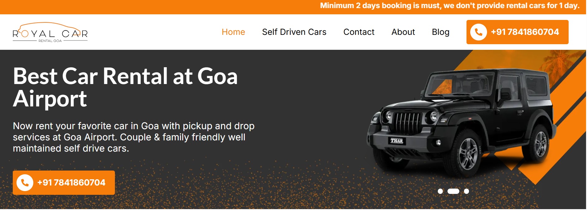 Royal Car Rental Goa